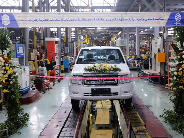 رکورد تولید یک ساله، در کمتر از 10 ماه زده شد