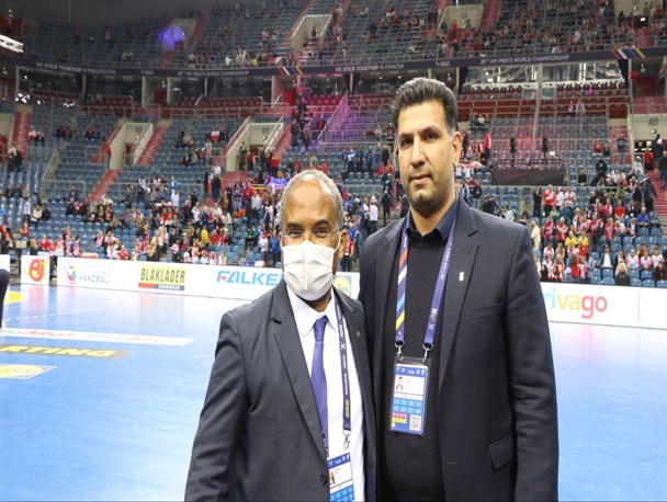 دیدار رئیس فدراسیون هندبال با رئیس کمیته داوران آسیا/ پاکدل: دریچه‌ای روشن به روی داوری ایران باز شده است