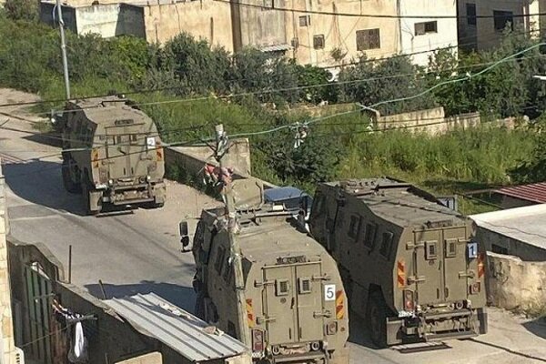 درگیری گسترده صهیونیست ها با فلسطینی ها در جنوب جنین