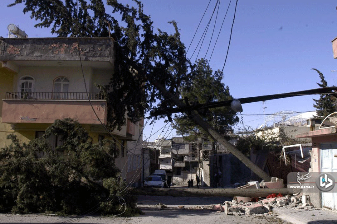 خسارت های طوفان در ترکیه