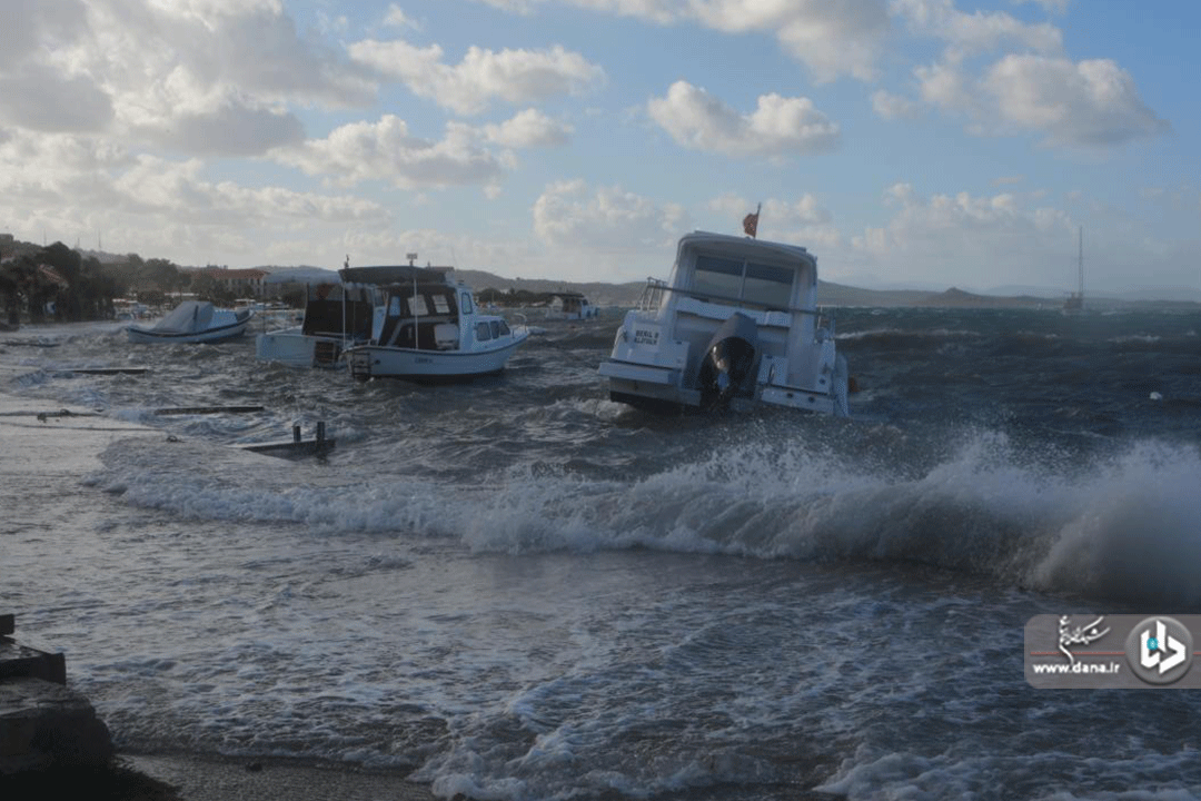 خسارت های طوفان در ترکیه