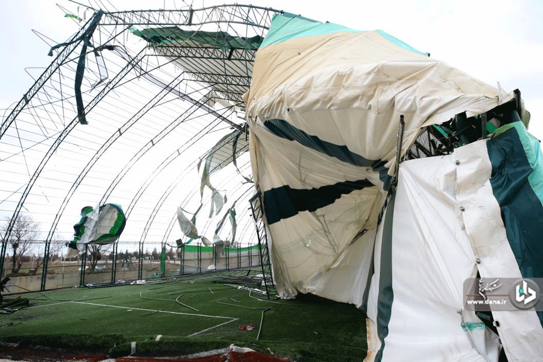 خسارت های طوفان در ترکیه