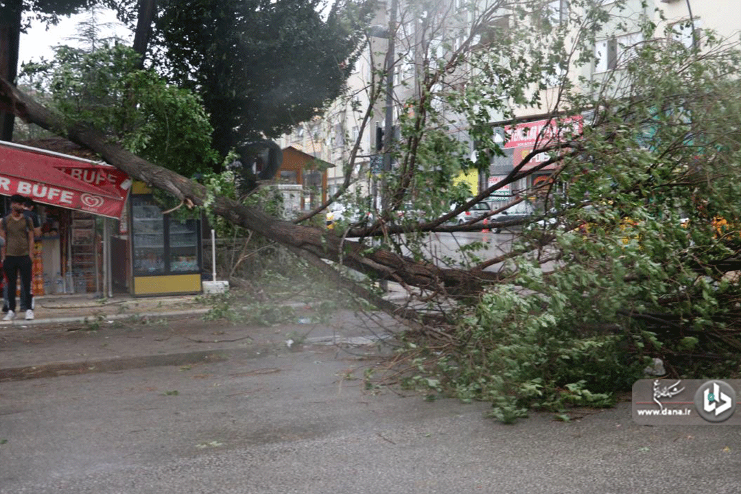 خسارت های طوفان در ترکیه