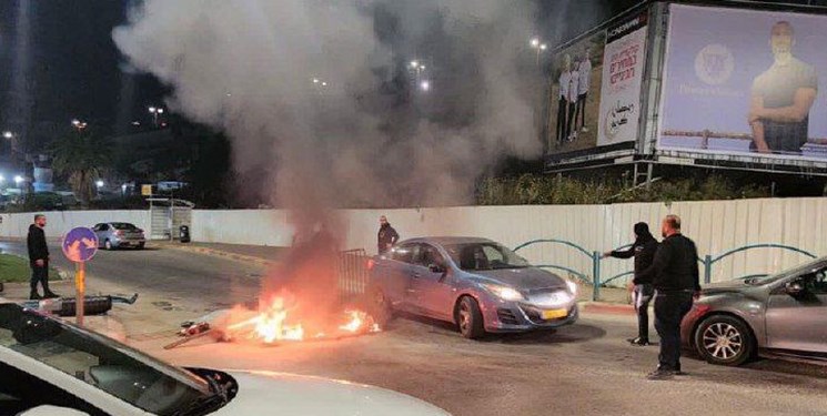 درگیری فلسطینی‌ها با صهیونیست‌ها در شهرهای مختلف