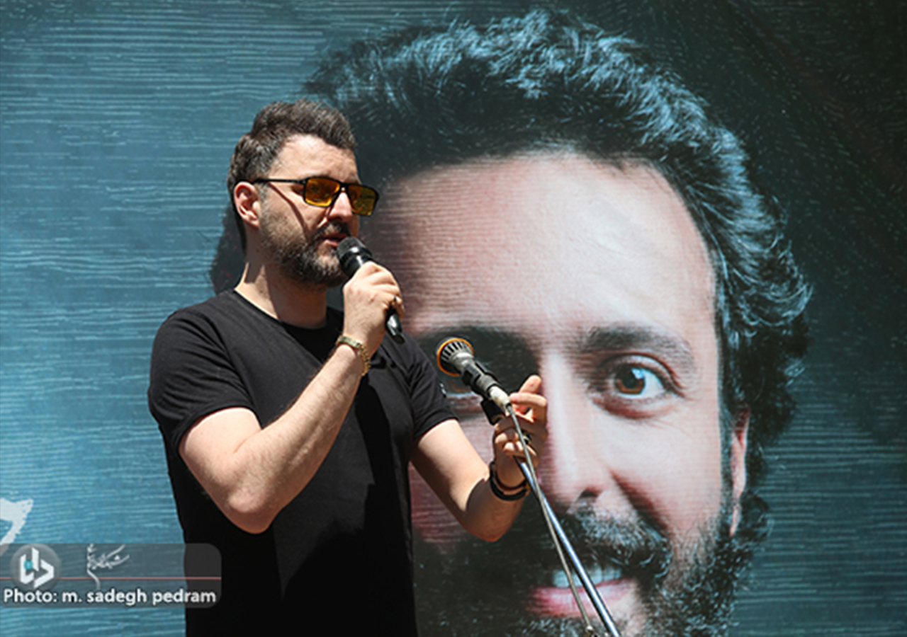 مراسم تشییع مرحوم حسام محمودی