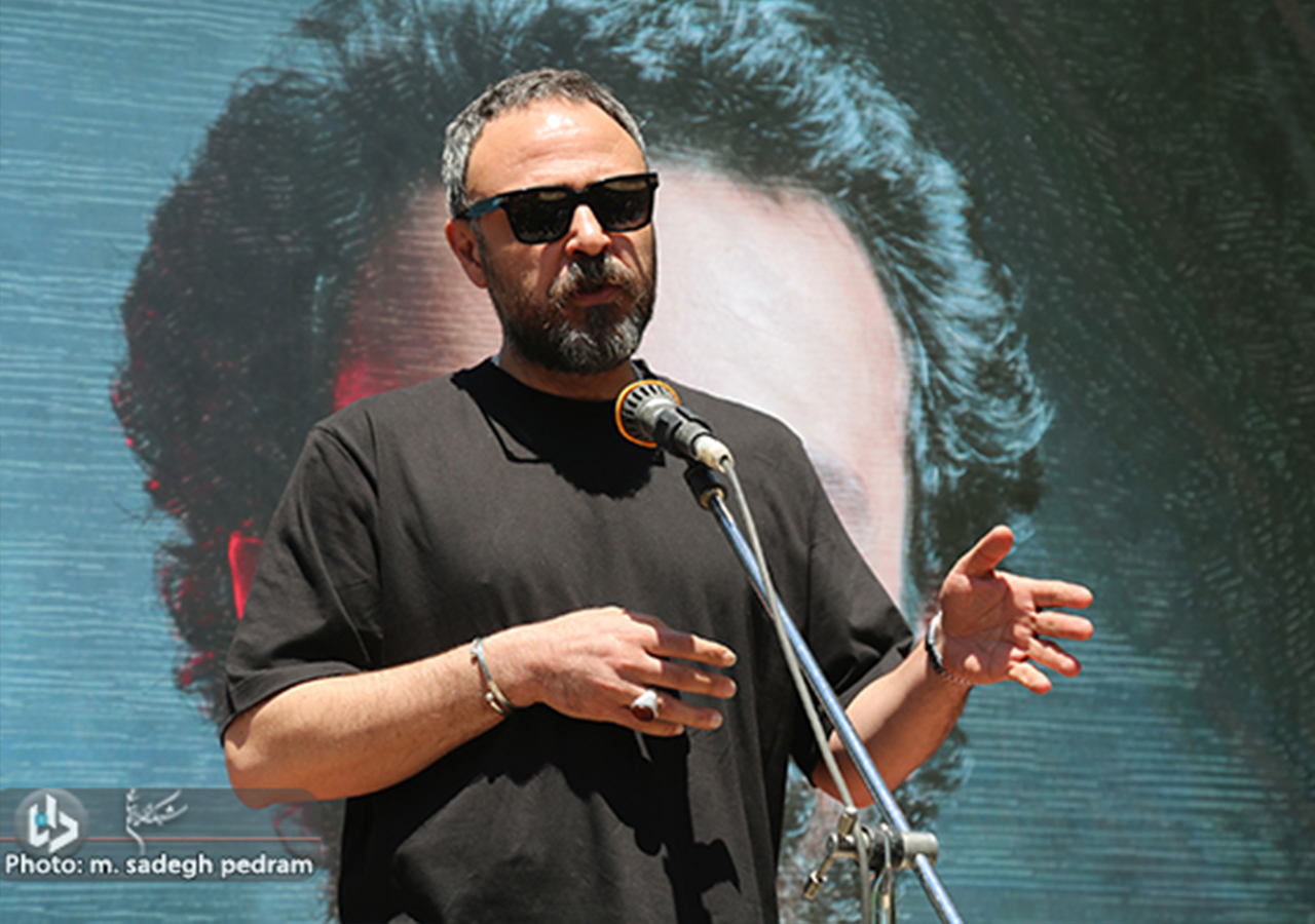 مراسم تشییع مرحوم حسام محمودی