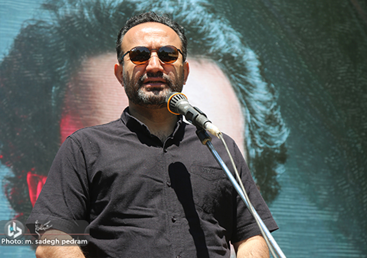 مراسم تشییع مرحوم حسام محمودی