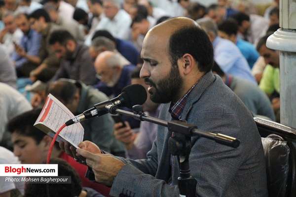 مراسم پرفیض دعای عرفه در حسینیه عاشقان ثارالله قائم‌شهر