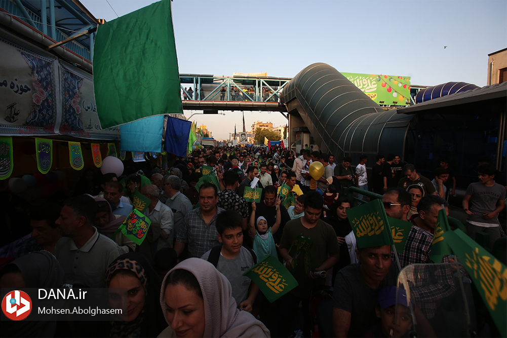 مهمانی ده کیلومتری عید غدیر