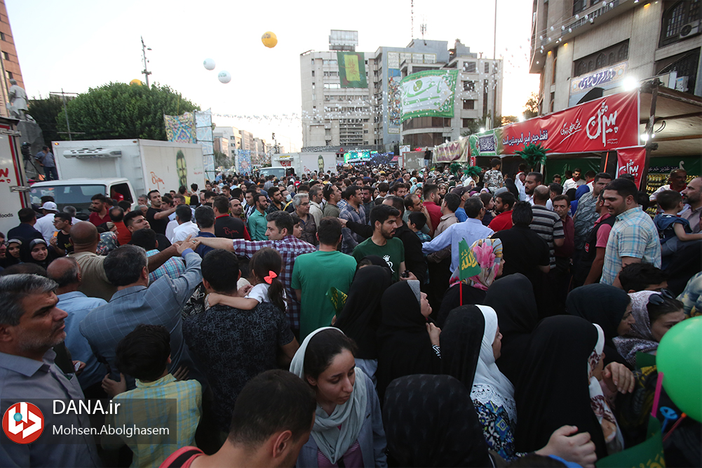 مهمانی ده کیلومتری عید غدیر