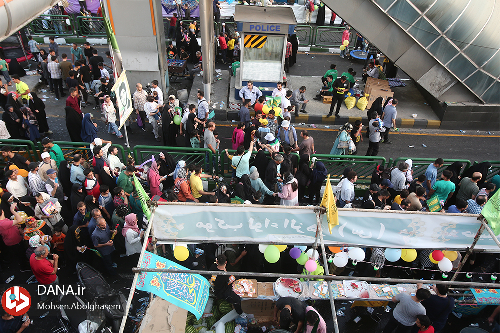مهمانی ده کیلومتری عید غدیر