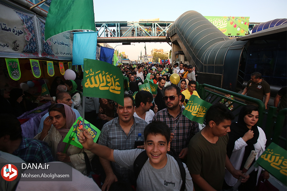 مهمانی ده کیلومتری عید غدیر