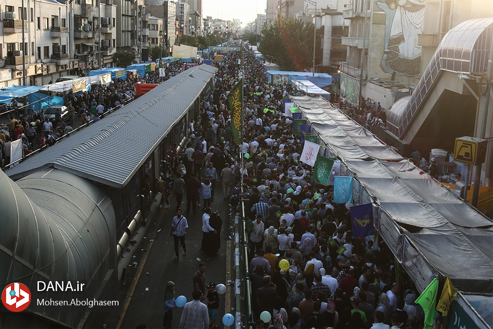 مهمانی ده کیلومتری عید غدیر