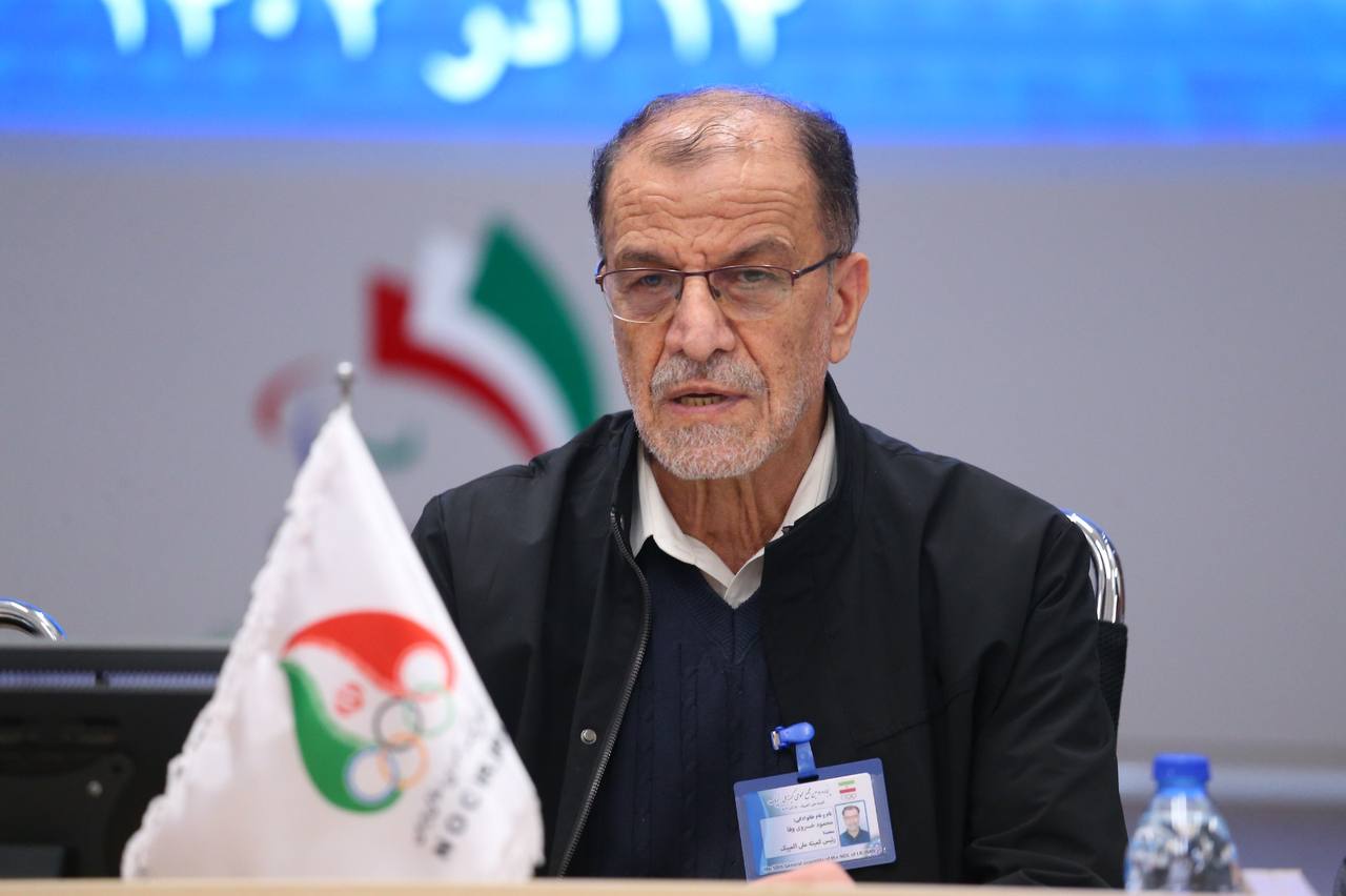 تبریک خسروی‌وفا به کاونتری برای پیروزی در انتخابات ریاست IOC