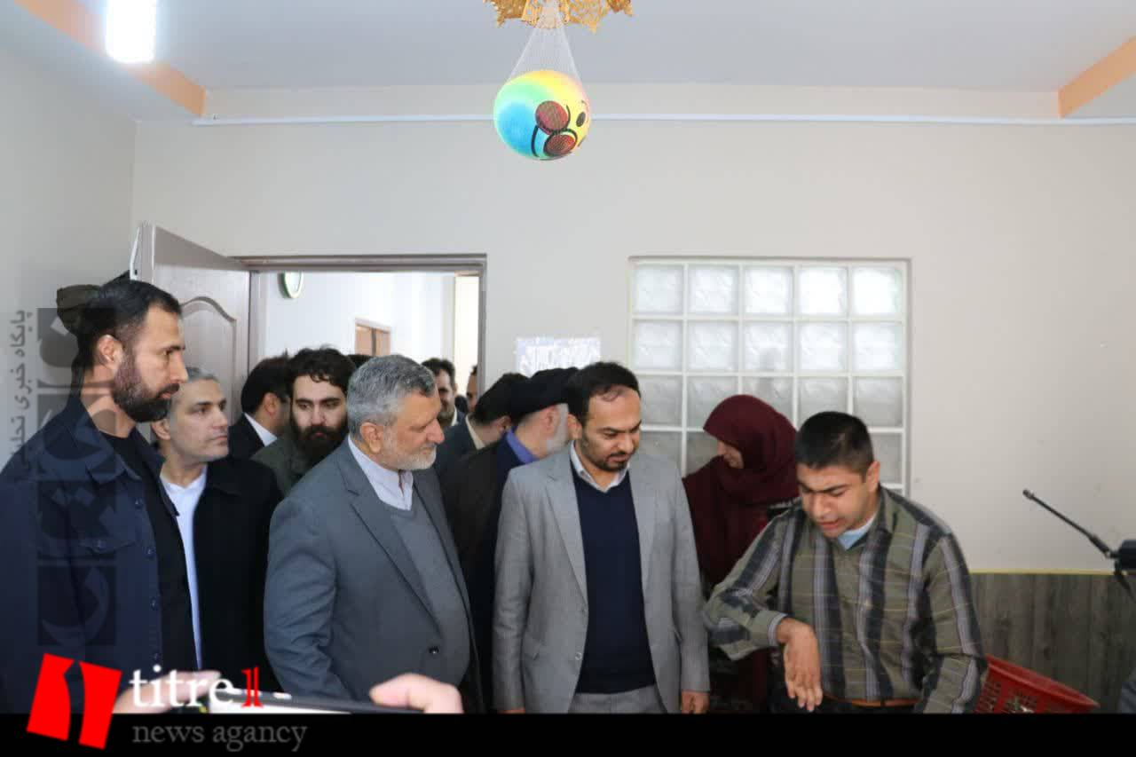 حضور وزیر کار در شهرستان طالقان