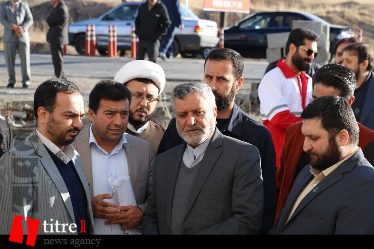 حضور وزیر کار در شهرستان طالقان