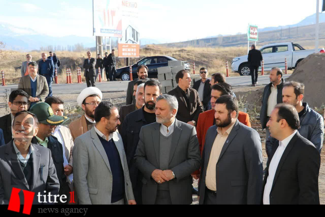 حضور وزیر کار در شهرستان طالقان