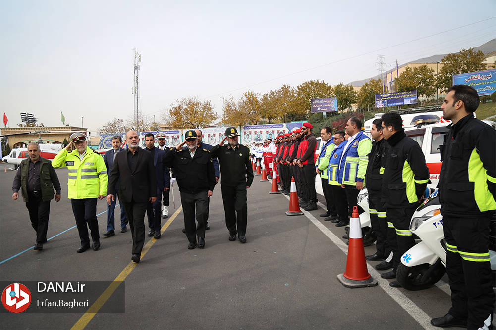 رزمایش طرح زمستانی ۱۴۰۲ در پایتخت