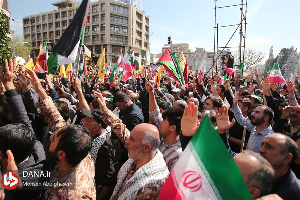 راهپیمایی روز جهانی قدس در تهران