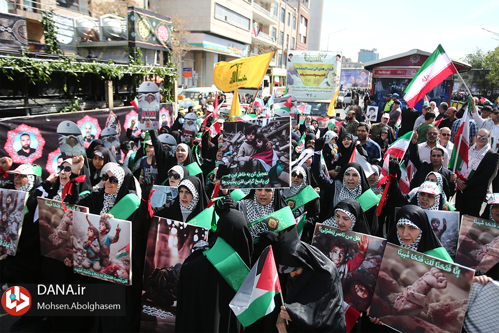 راهپیمایی روز جهانی قدس در تهران