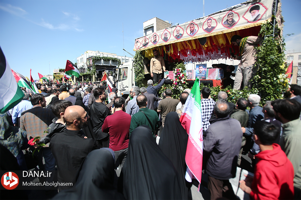 راهپیمایی روز جهانی قدس در تهران