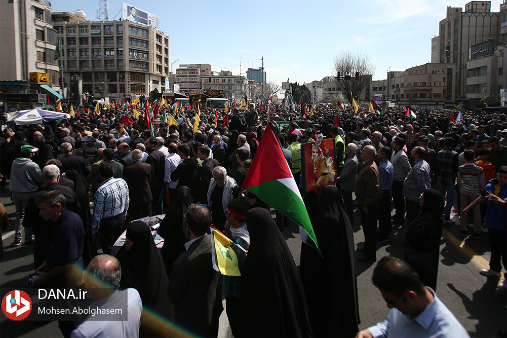 راهپیمایی روز جهانی قدس در تهران