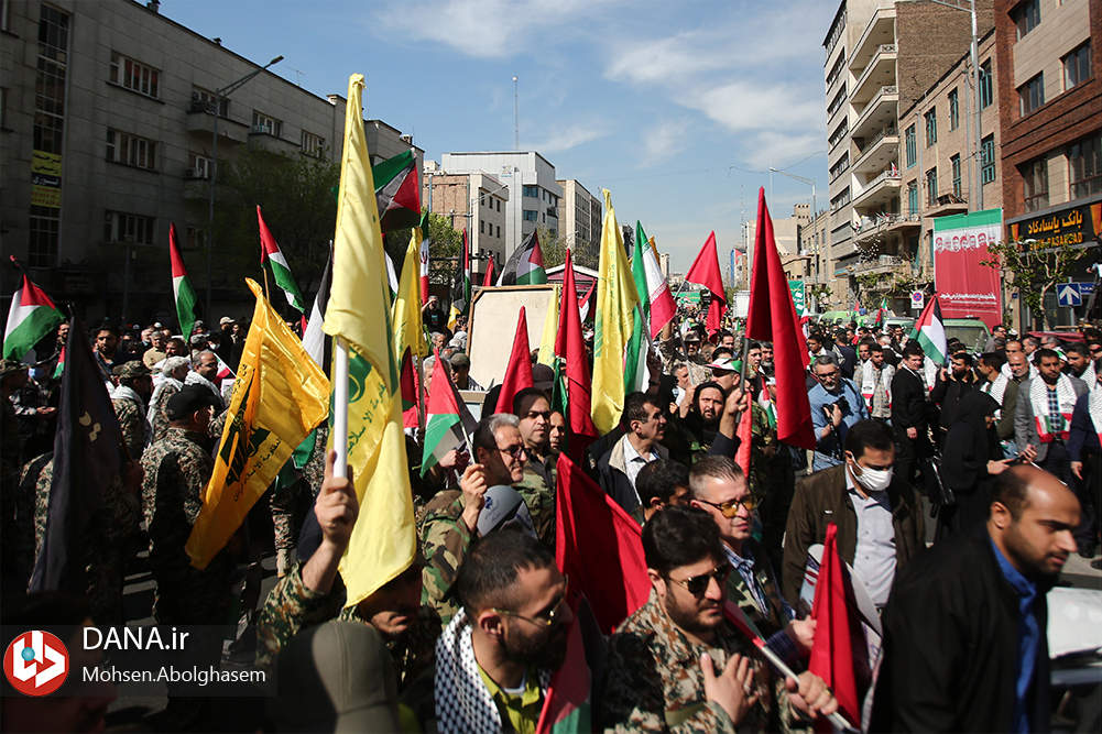 راهپیمایی روز جهانی قدس در تهران