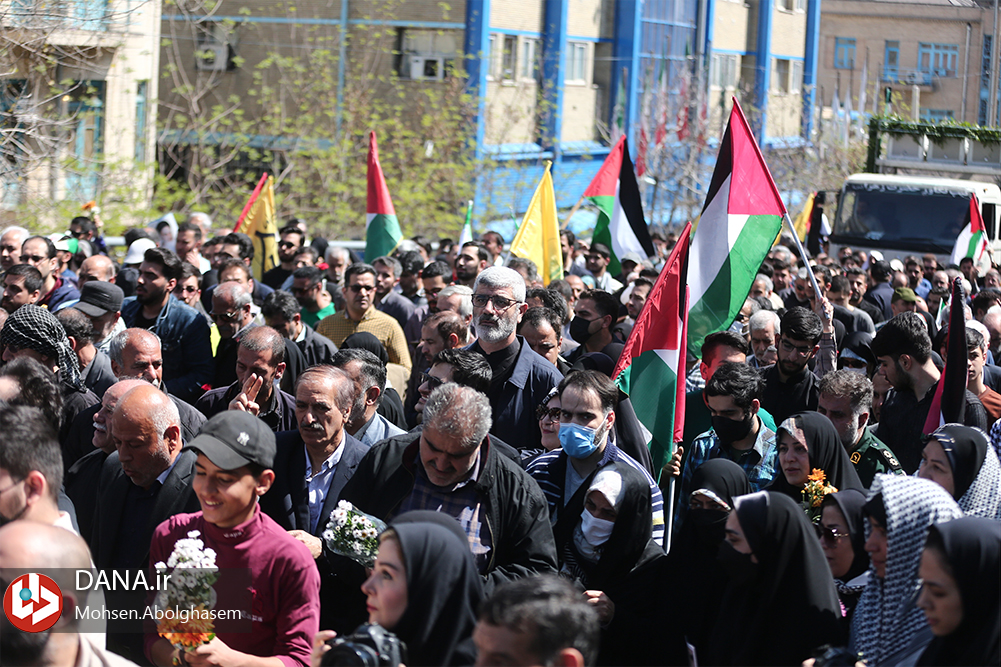 راهپیمایی روز جهانی قدس در تهران