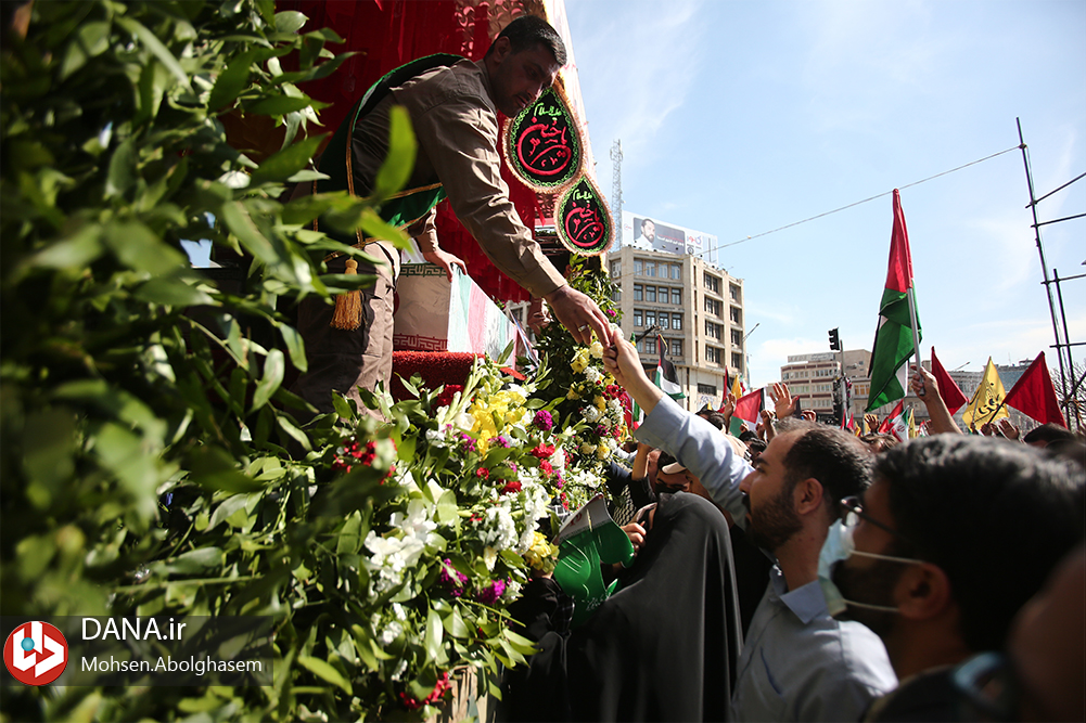 راهپیمایی روز جهانی قدس در تهران