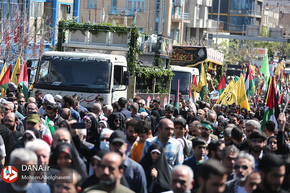 راهپیمایی روز جهانی قدس در تهران