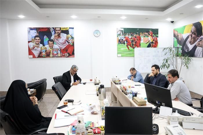 برگزاری نشست مسئولان کمیته ملی پارالمپیک و رییس فدراسیون شمشیربازی