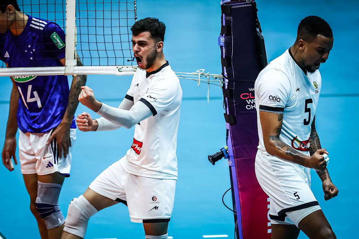 والیبال جام باشگاه‌های جهان| آتش‌بازی شهداب در جنگ با ستارگان برزیلی