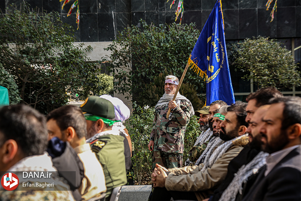 گردهمایی بسیجیان و گردان های بیت المقدس و کوثر