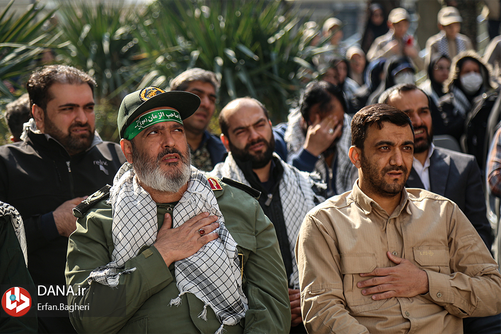 گردهمایی بسیجیان و گردان های بیت المقدس و کوثر