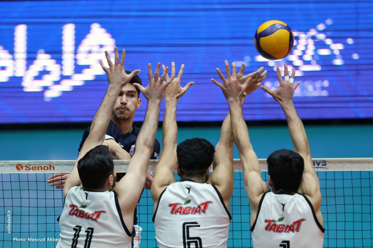 جام حذفی والیبال| اعلام برنامه برگزاری بازی‌های نیمه‌نهایی و فینال