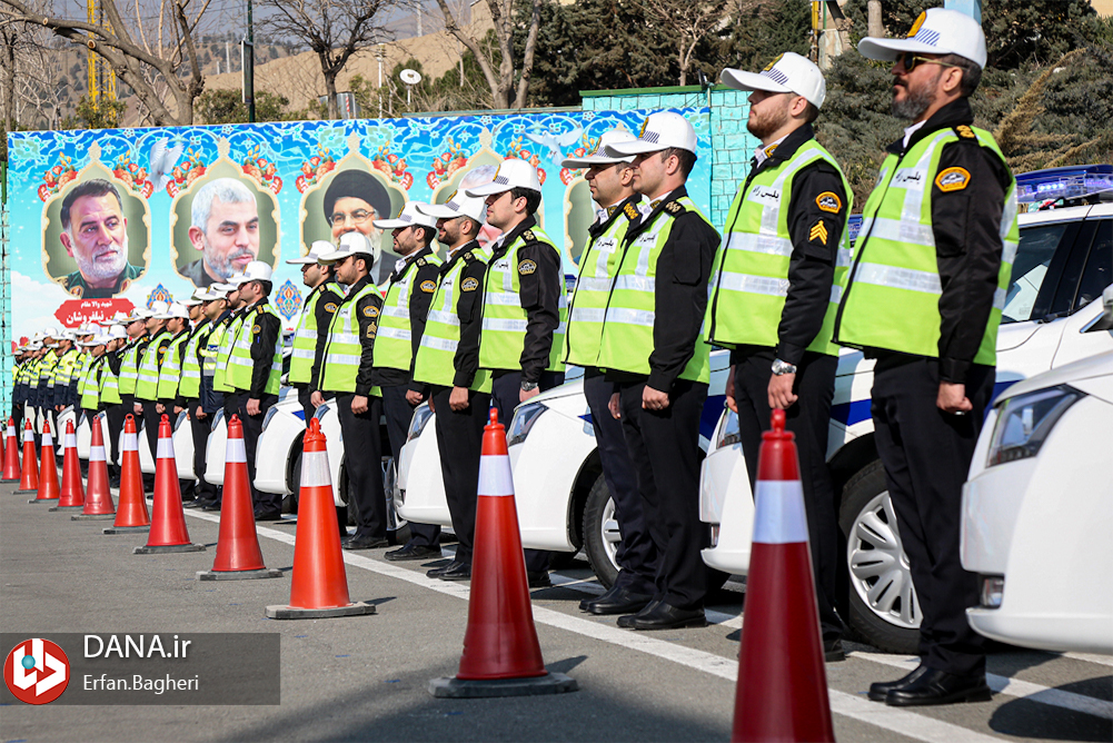 رزمایش طرح ترافیکی نوروزی پلیس