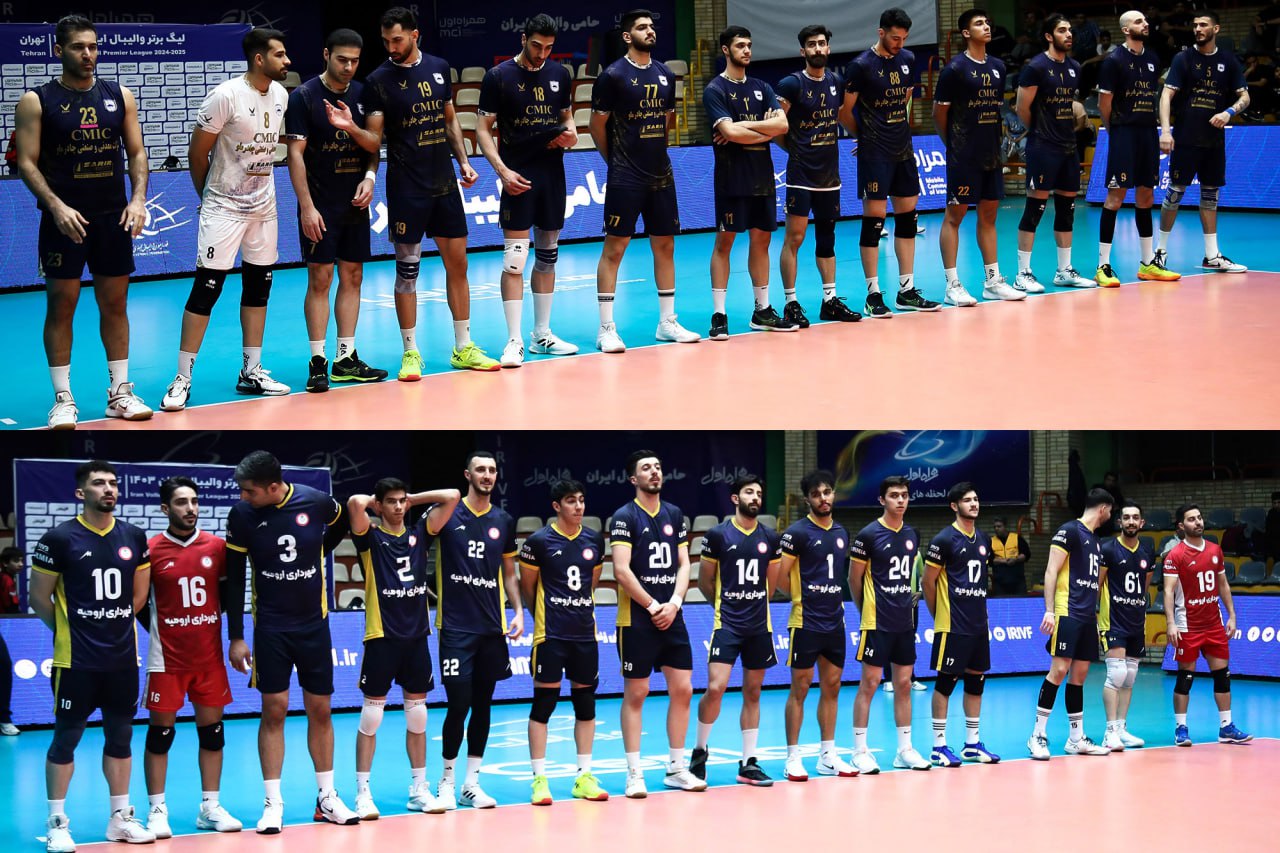 لیگ برتر والیبال| باخت فنی و چهارمی مشترک چادرملو و شهرداری ارومیه