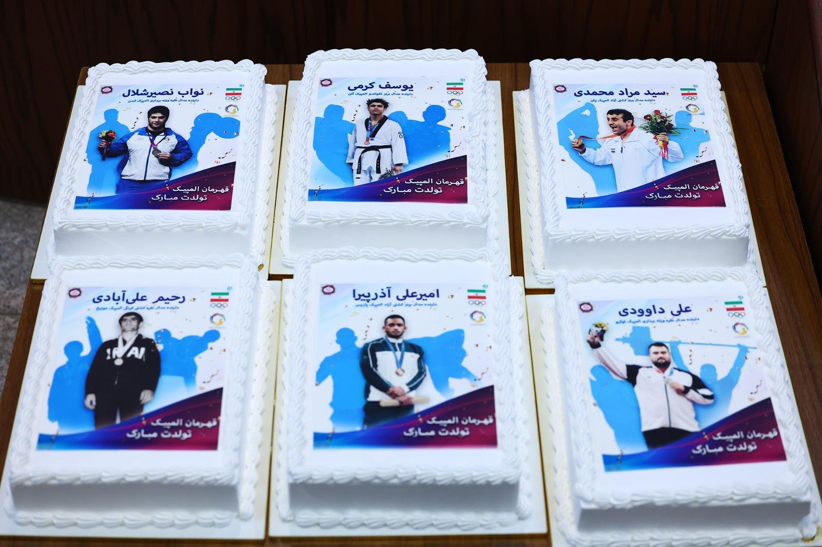 برگزاری جشن تولد مدال‌آوران ادوار متولد فروردین در موزه ملی ورزش