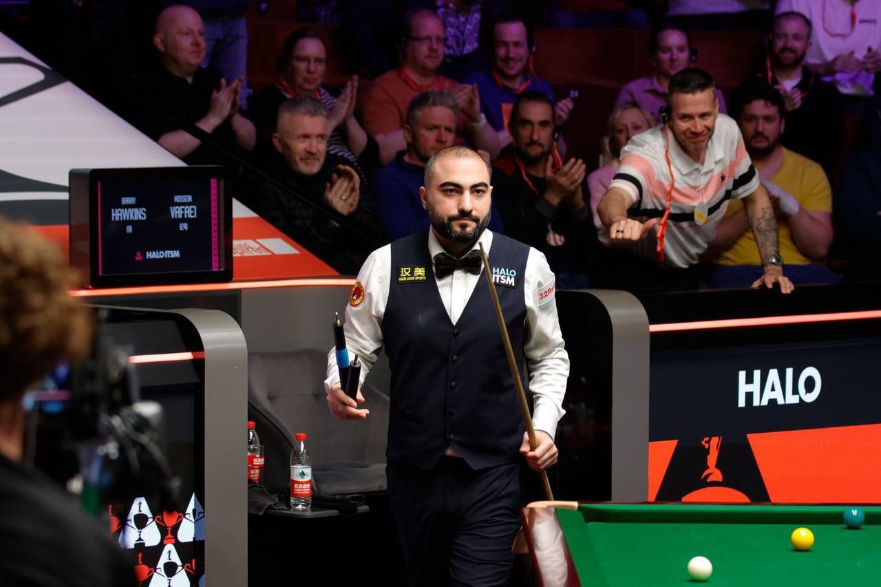 اسنوکر بین‌المللی قهرمانی انگلیس| راهیابی وفایی به مرحله اصلی رقابت‌های ۲۰۲۵