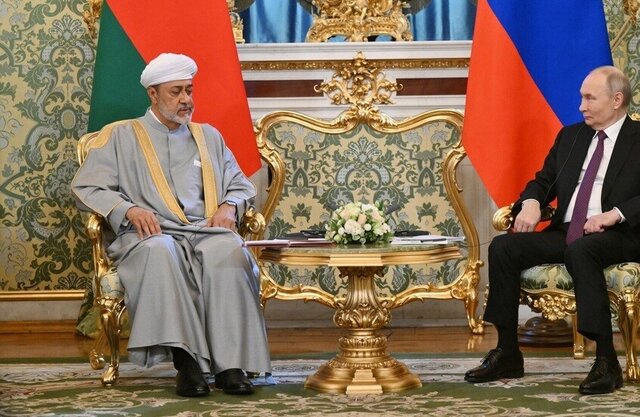 ابراز نگرانی پوتین و سلطان عمان نسبت به اوضاع غزه