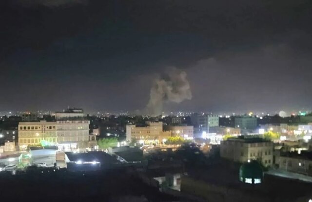 حملات هوایی گسترده آمریکا مناطق مختلف یمن را هدف قرار داد