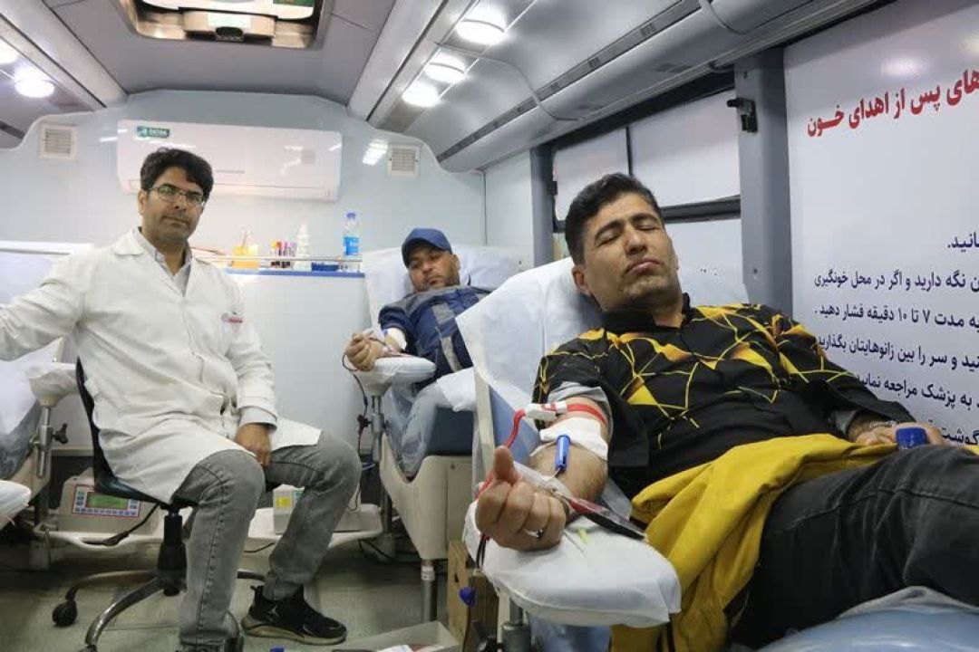 ارسال 400 واحد خون از مرکزی به بندرعباس