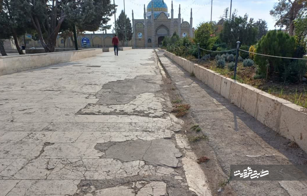 وضعیت نابسامان سلامگاه امامزاده حسین(ع) قزوین