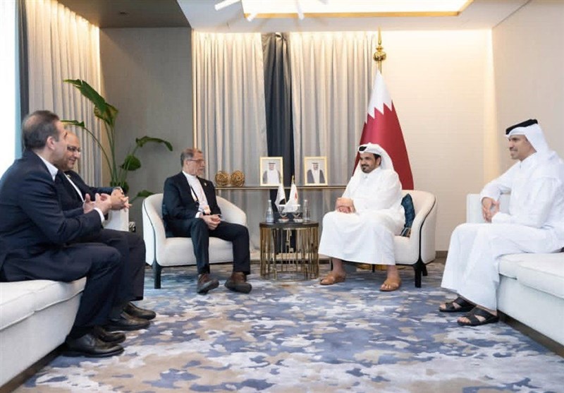  توسعه ورزش در منطقه محور گفت‌وگوی خسروی‌وفا با همتای قطری‌اش