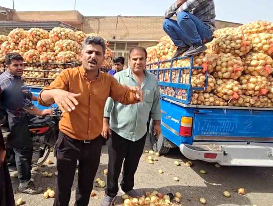 وقتی بی‌توجهی به الگوی کشت، اشک کشاورزان پیازکار را درآورد