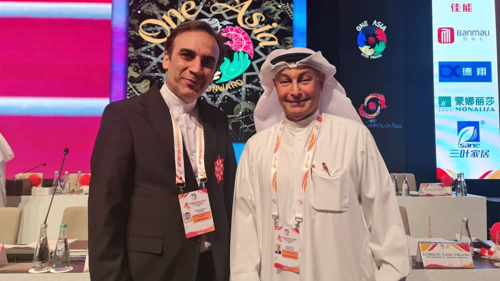 حضور اورسجی در مجمع عمومی شورای المپیک آسیا/ دیدار رئیس کنفدراسیون کبدی آسیا با باخ، المسلم و وینود کومار