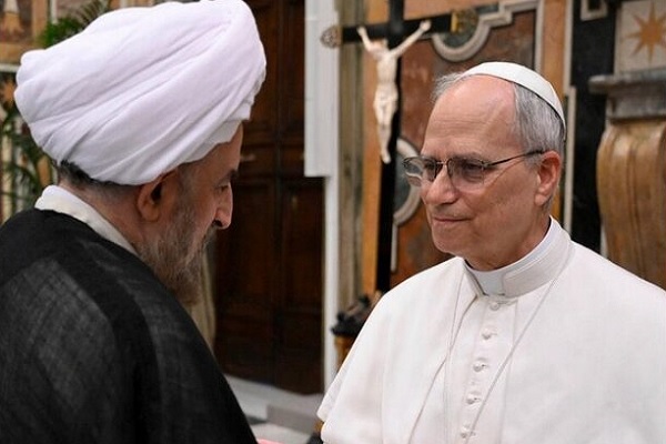 دیدار سفیر ایران در واتیکان با پاپ لئوی چهاردهم