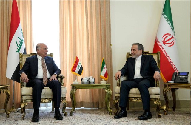 دیدار وزیر خارجه عراق با عراقچی