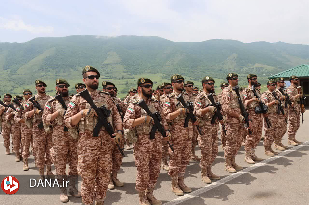 رزمایش مشترک سپاه و ارتش آذربایجان در قره‌باغ