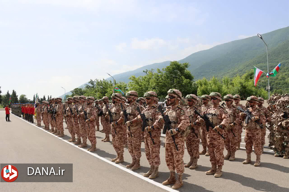 رزمایش مشترک سپاه و ارتش آذربایجان در قره‌باغ